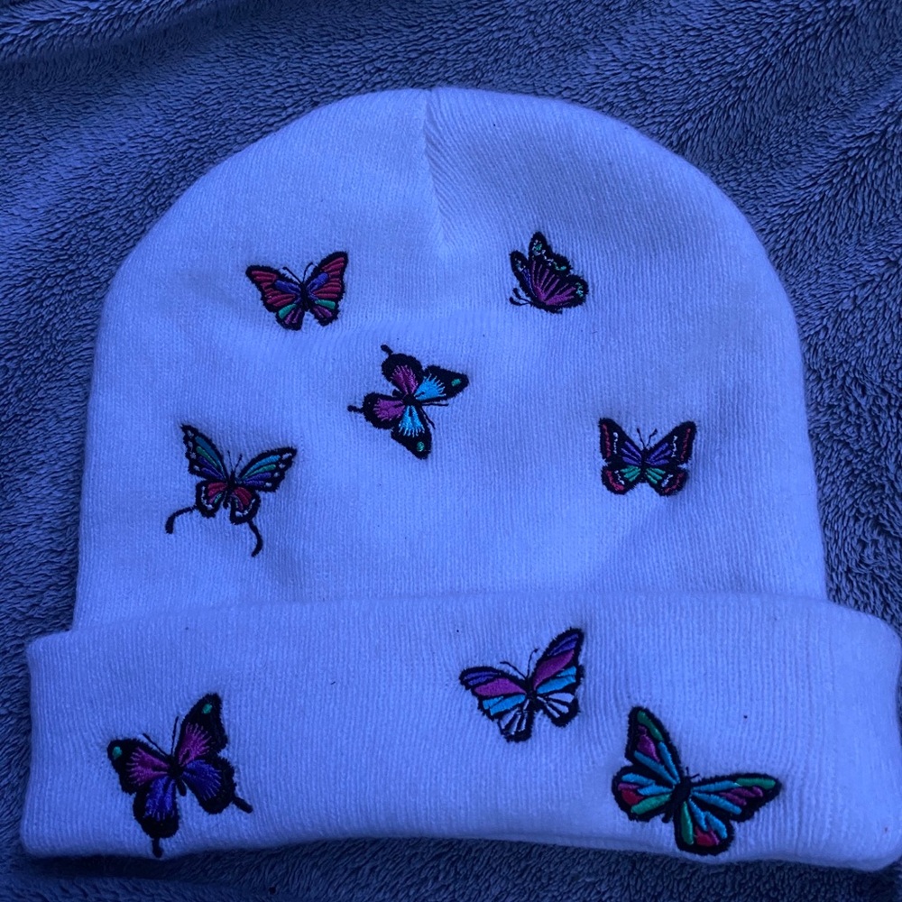 Zumiez butterfly beanie